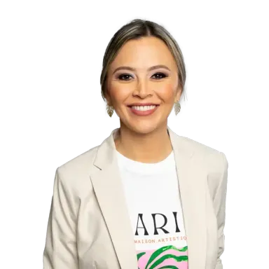 Catalina López, Cata, sonriendo