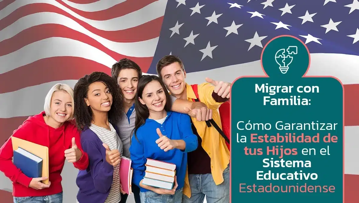Imagen original del artículo: Migrar con Familia: Cómo Garantizar la Estabilidad de tus Hijos en el Sistema Educativo Estadounidense