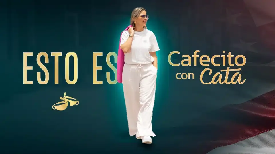 Portada del video de presentación de Cafecito con Cata